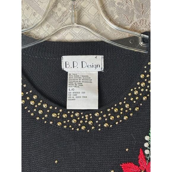 Christmas Sweater Women Large Holiday Party Xmas Festive EUC cozy - Picture 2 of 3